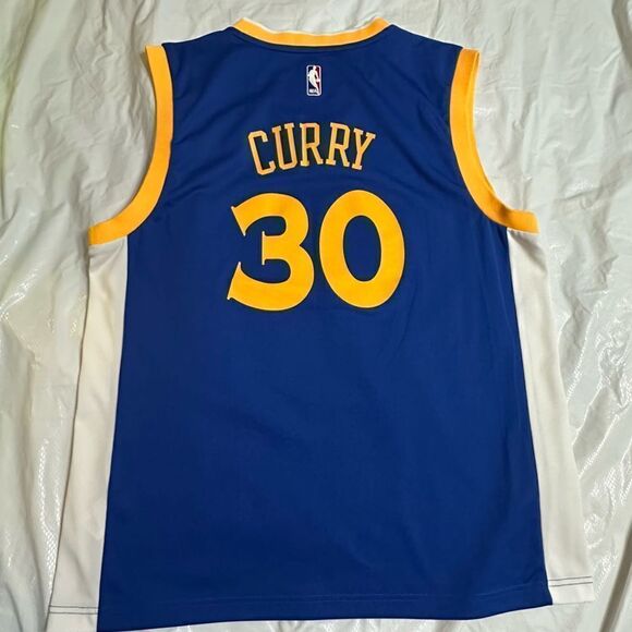 Steph Curry #30 Golden State Warriors Adidas NBA Basketball Jersey Size Large - Picture 3 of 8